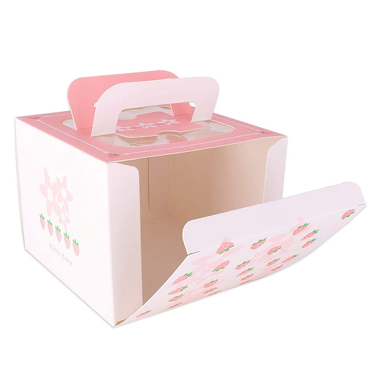 Boîte d'emballage en papier à gâteau