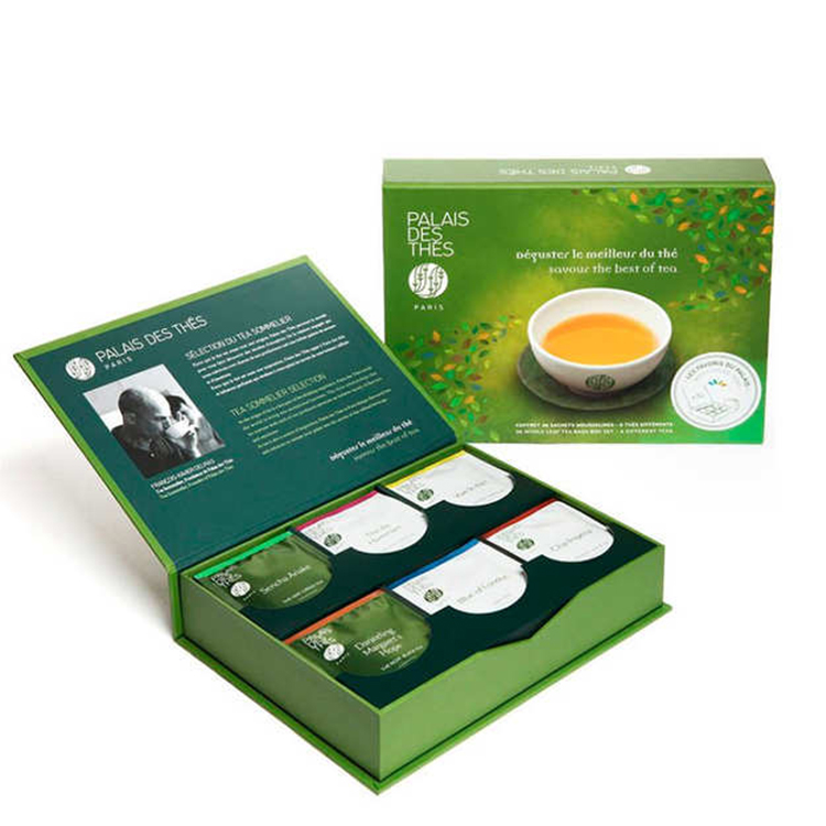 emballage de boîte à thé personnalisé