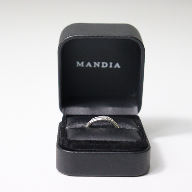 Boîte de bague de fiançailles