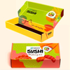 Boîte d'emballage de sushi de restaurant