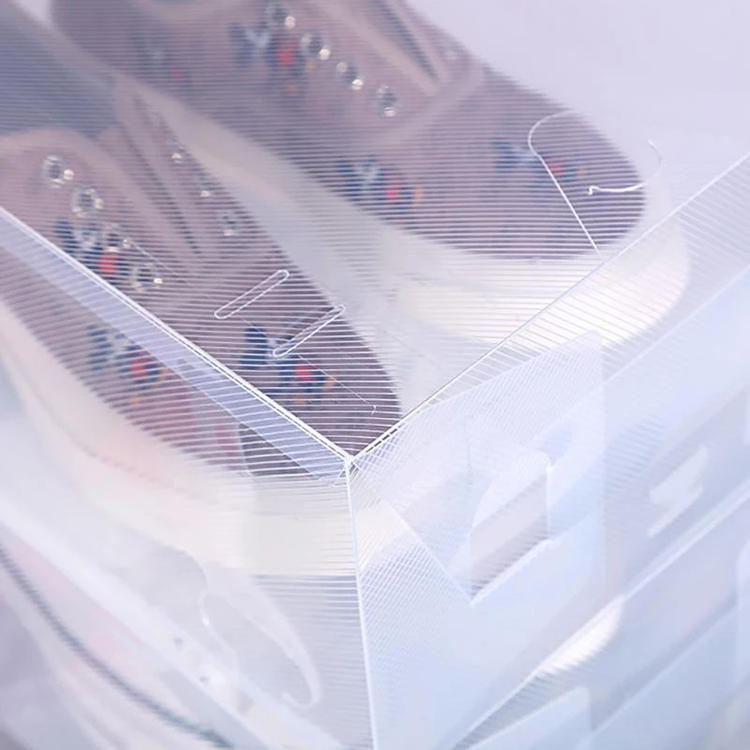 Boîte à chaussures magnétique en acrylique
