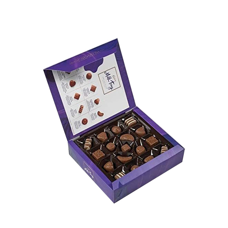 boîte de faveur de chocolat