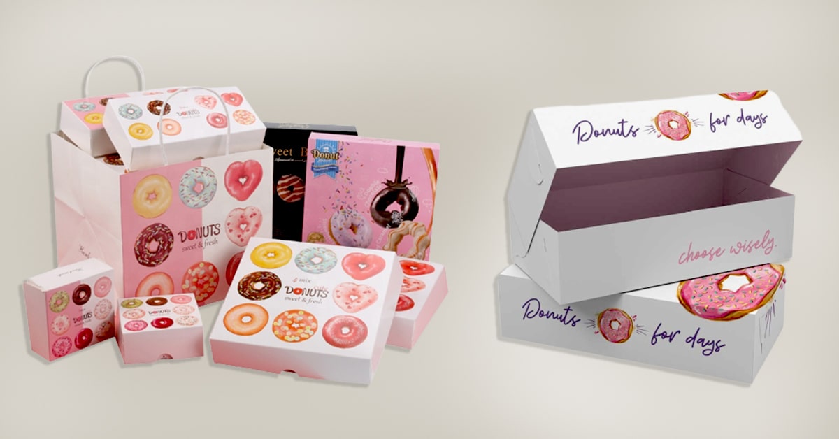 Emballez vos beignets dans des boîtes-cadeaux personnalisées pour satisfaire les envies des autres