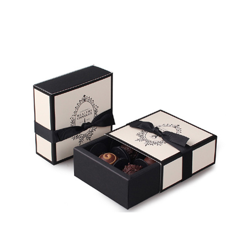boîte à cavités en chocolat