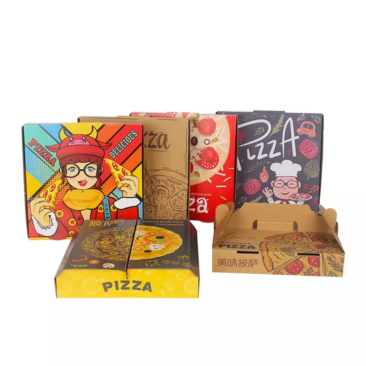 Boîte d'emballage de pizza